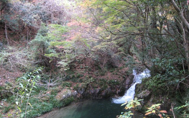 花貫渓谷の不動滝