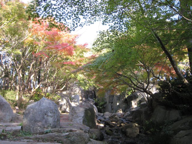 滝と紅葉